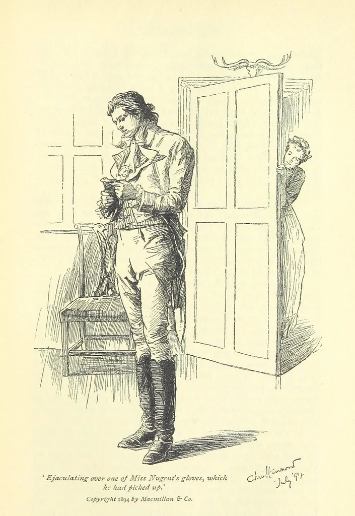 An illustration from Castle Rackrent and The Absentee ... With an introduction by Anne Thackeray Ritchie, 1895, leaf 261