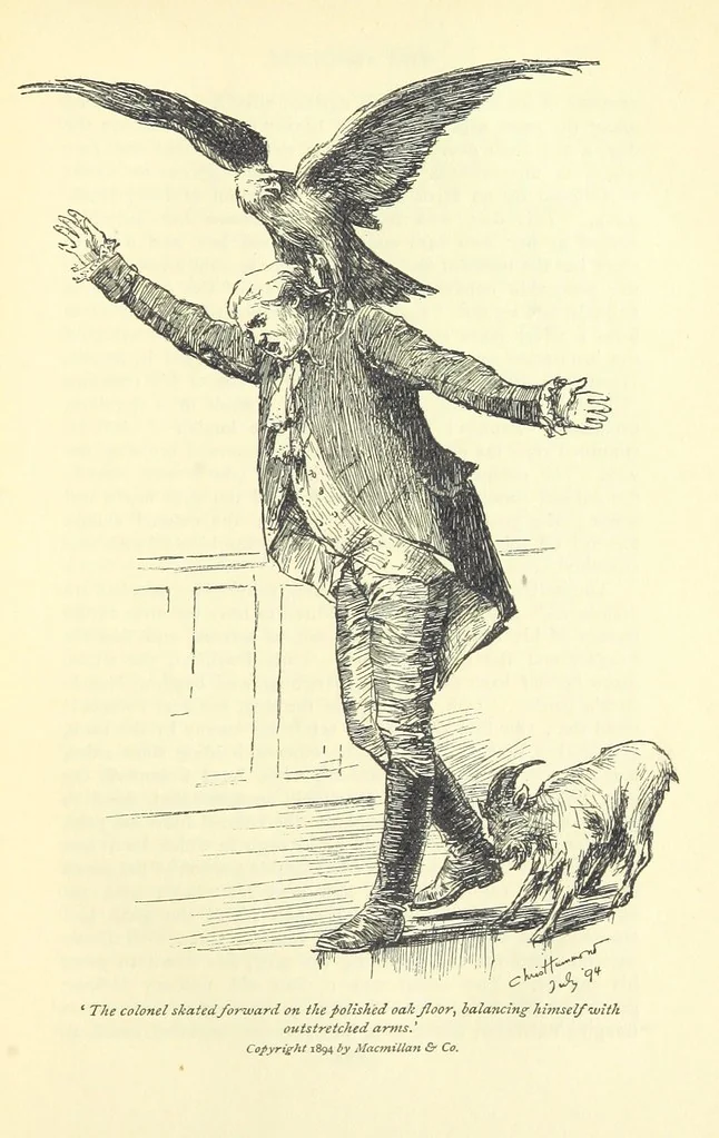 An illustration from Castle Rackrent and The Absentee ... With an introduction by Anne Thackeray Ritchie, 1895, leaf 271