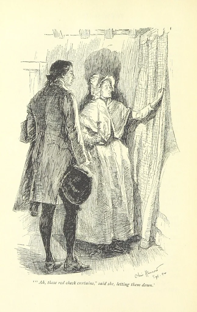 An illustration from Castle Rackrent and The Absentee ... With an introduction by Anne Thackeray Ritchie, 1895, leaf 310