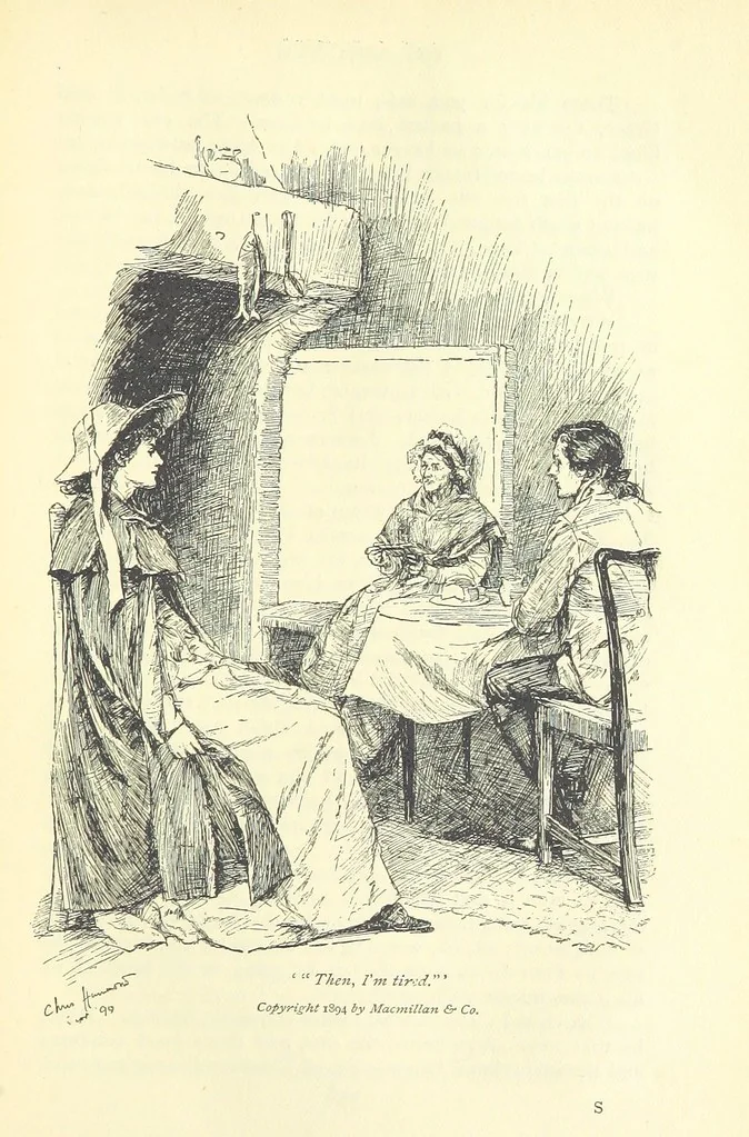 An illustration from Castle Rackrent and The Absentee ... With an introduction by Anne Thackeray Ritchie, 1895, leaf 315
