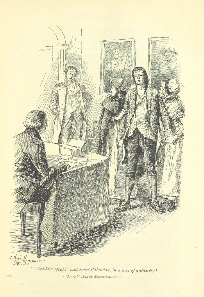 An illustration from Castle Rackrent and The Absentee ... With an introduction by Anne Thackeray Ritchie, 1895, leaf 333
