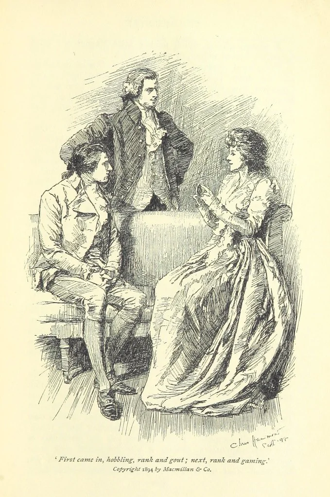 An illustration from Castle Rackrent and The Absentee ... With an introduction by Anne Thackeray Ritchie, 1895, leaf 357