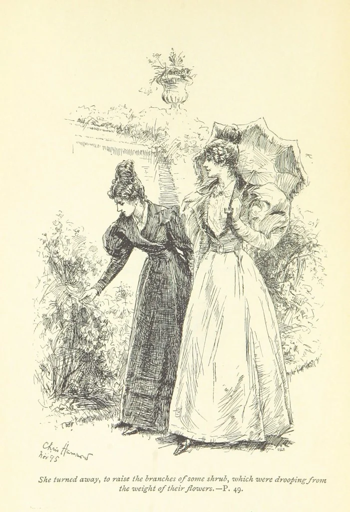An illustration from Helen ... Illustrated by C. Hammond. With an introduction by Anne Thackeray Ritchie, 1896, leaf 10