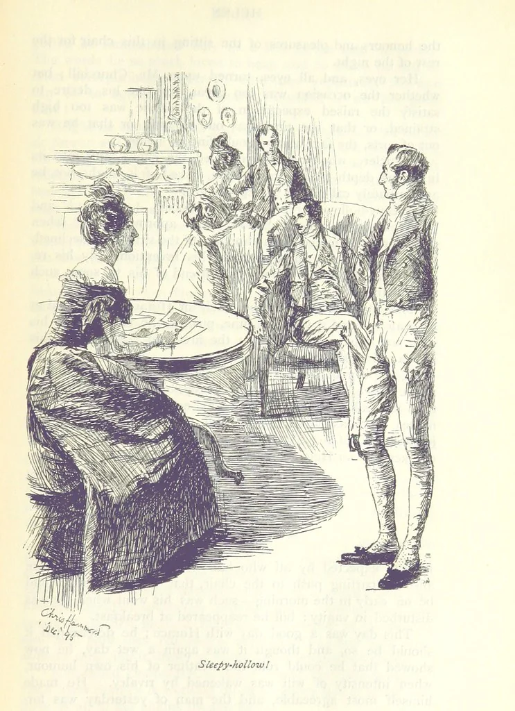 An illustration from Helen ... Illustrated by C. Hammond. With an introduction by Anne Thackeray Ritchie, 1896, leaf 181
