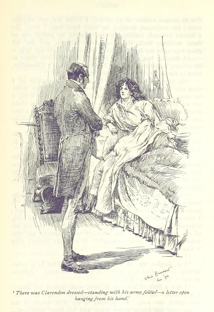 An illustration from Helen ... Illustrated by C. Hammond. With an introduction by Anne Thackeray Ritchie, 1896, leaf 333