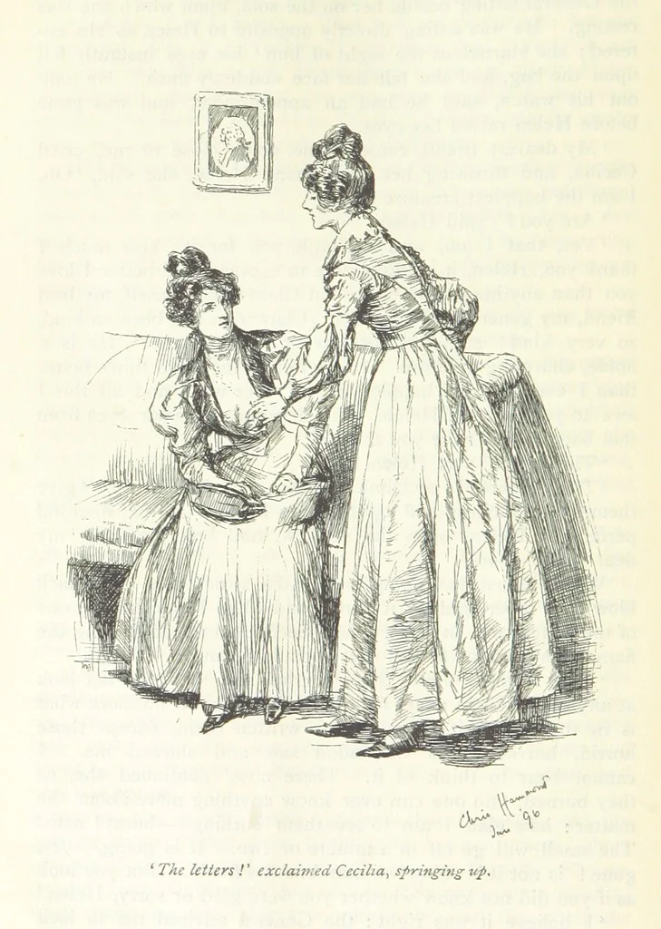 An illustration from Helen ... Illustrated by C. Hammond. With an introduction by Anne Thackeray Ritchie, 1896, leaf 346