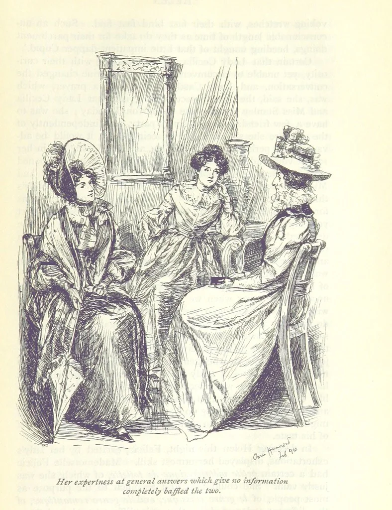 An illustration from Helen ... Illustrated by C. Hammond. With an introduction by Anne Thackeray Ritchie, 1896, leaf 373