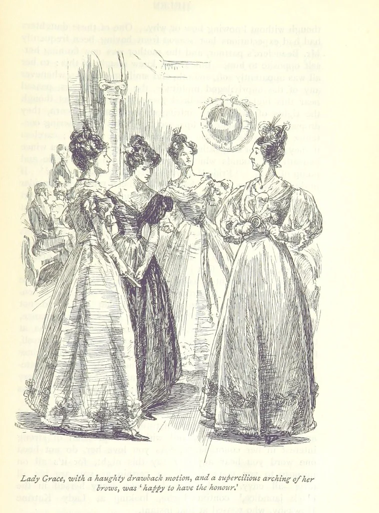 An illustration from Helen ... Illustrated by C. Hammond. With an introduction by Anne Thackeray Ritchie, 1896, leaf 379
