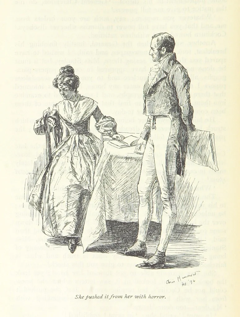 An illustration from Helen ... Illustrated by C. Hammond. With an introduction by Anne Thackeray Ritchie, 1896, leaf 390