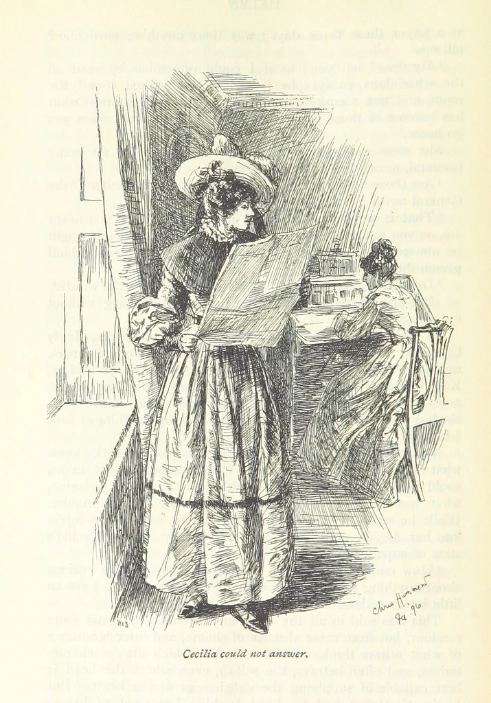 An illustration from Helen ... Illustrated by C. Hammond. With an introduction by Anne Thackeray Ritchie, 1896, leaf 406