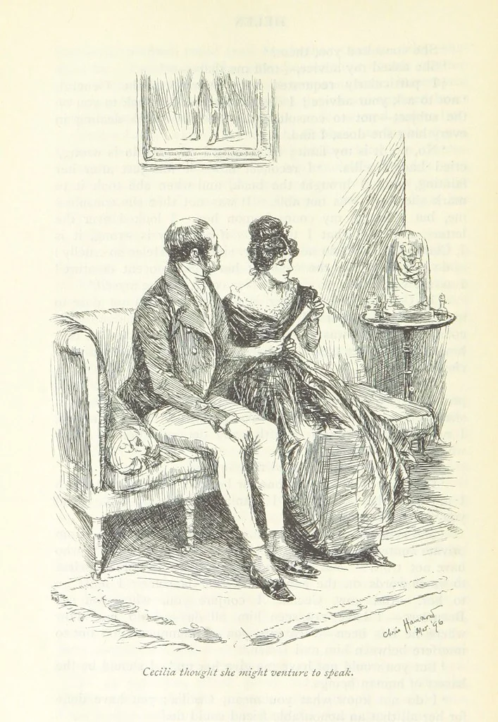 An illustration from Helen ... Illustrated by C. Hammond. With an introduction by Anne Thackeray Ritchie, 1896, leaf 426