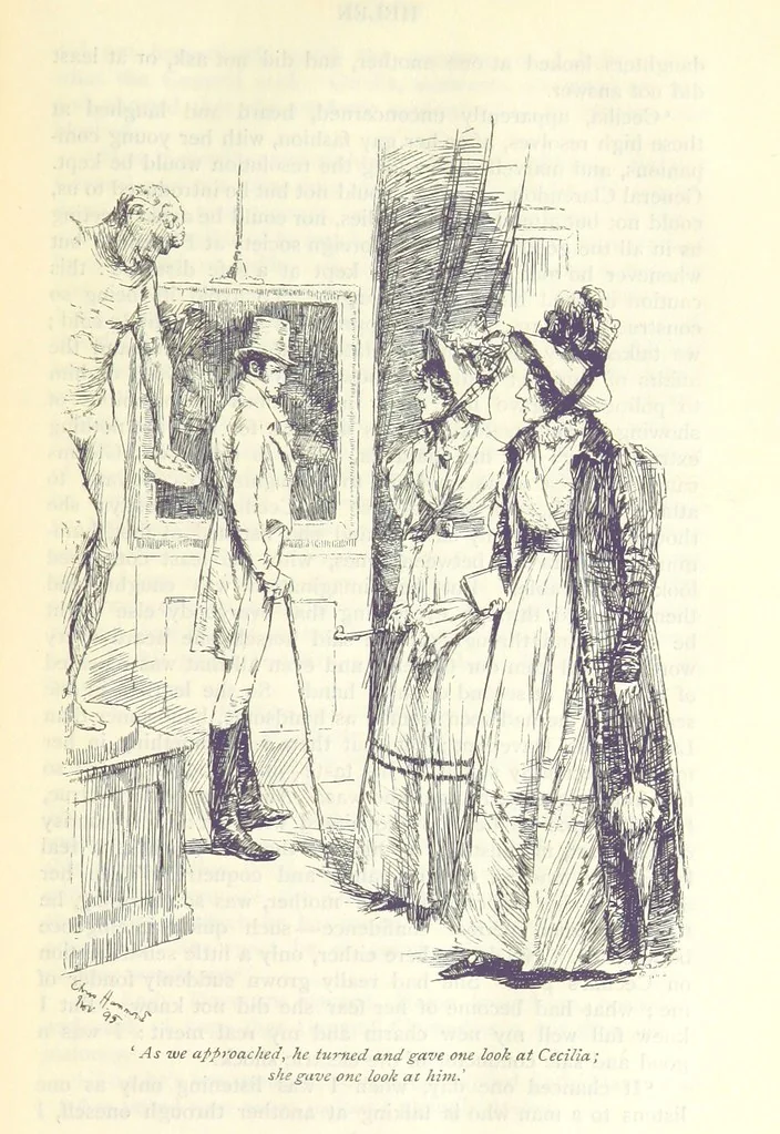 An illustration from Helen ... Illustrated by C. Hammond. With an introduction by Anne Thackeray Ritchie, 1896, leaf 49