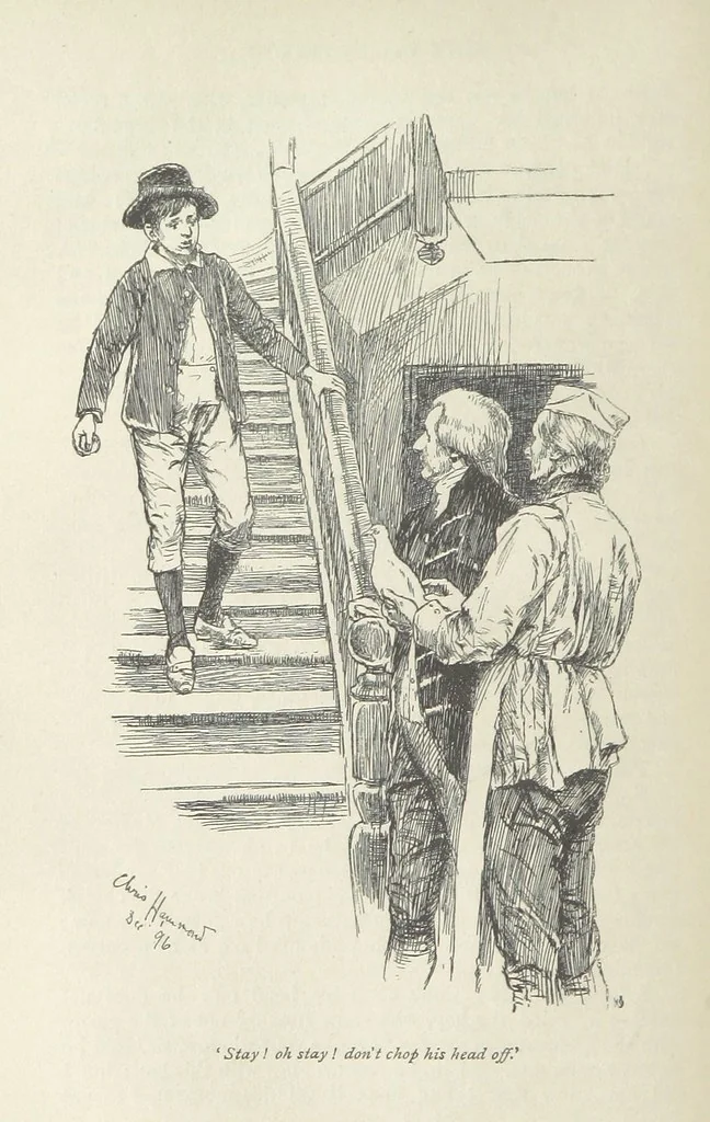 An illustration from The Parent's Assistant ... Illustrated by Chris. Hammond. With an introduction by Anne Thackeray Ritchie, 1897, leaf 168