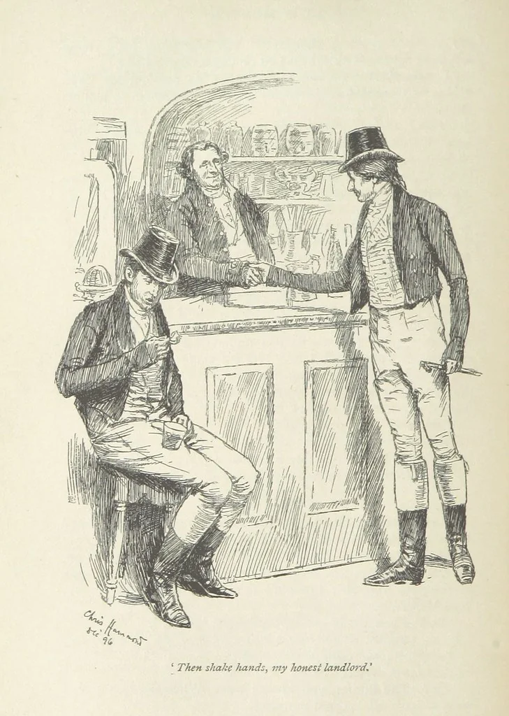 An illustration from The Parent's Assistant ... Illustrated by Chris. Hammond. With an introduction by Anne Thackeray Ritchie, 1897, leaf 200