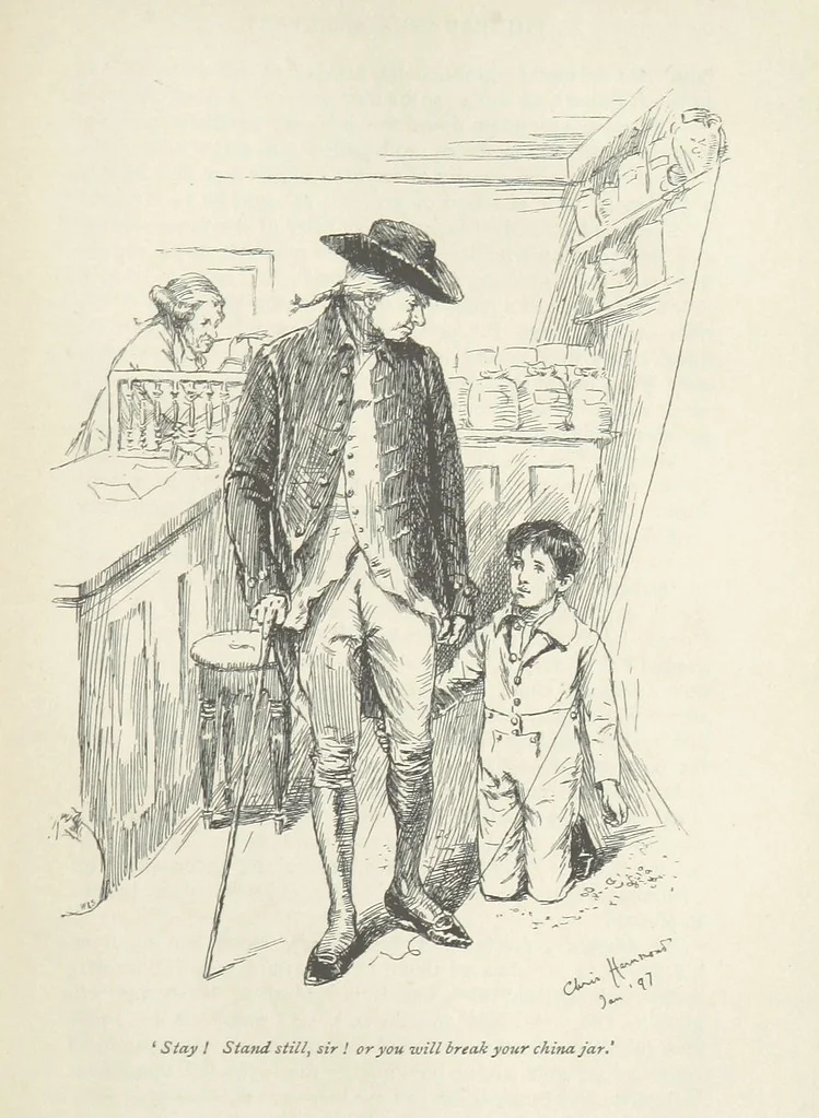 An illustration from The Parent's Assistant ... Illustrated by Chris. Hammond. With an introduction by Anne Thackeray Ritchie, 1897, leaf 241
