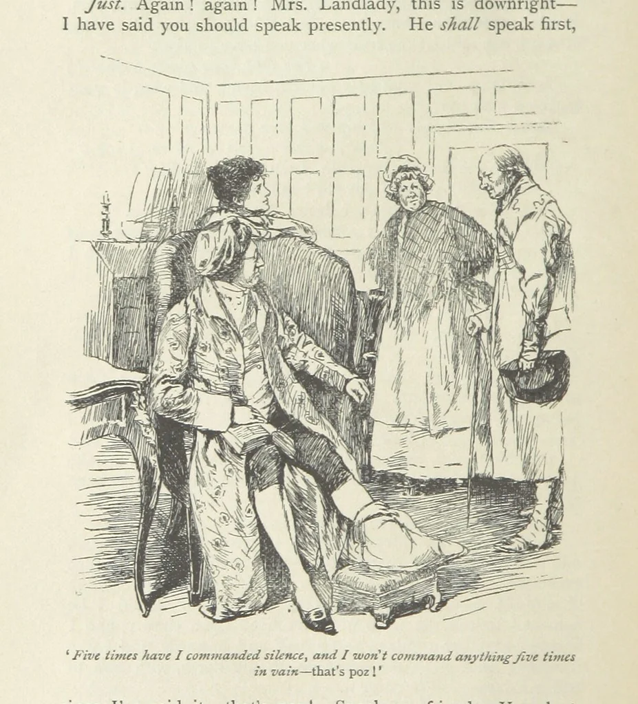 An illustration from The Parent's Assistant ... Illustrated by Chris. Hammond. With an introduction by Anne Thackeray Ritchie, 1897, leaf 288