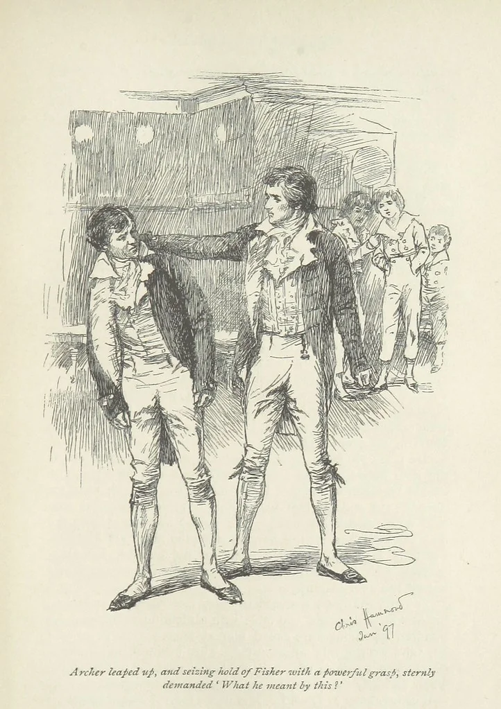 An illustration from The Parent's Assistant ... Illustrated by Chris. Hammond. With an introduction by Anne Thackeray Ritchie, 1897, leaf 359