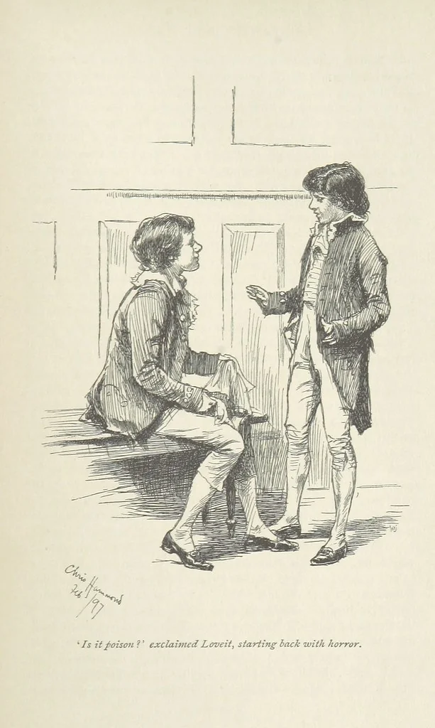 An illustration from The Parent's Assistant ... Illustrated by Chris. Hammond. With an introduction by Anne Thackeray Ritchie, 1897, leaf 465