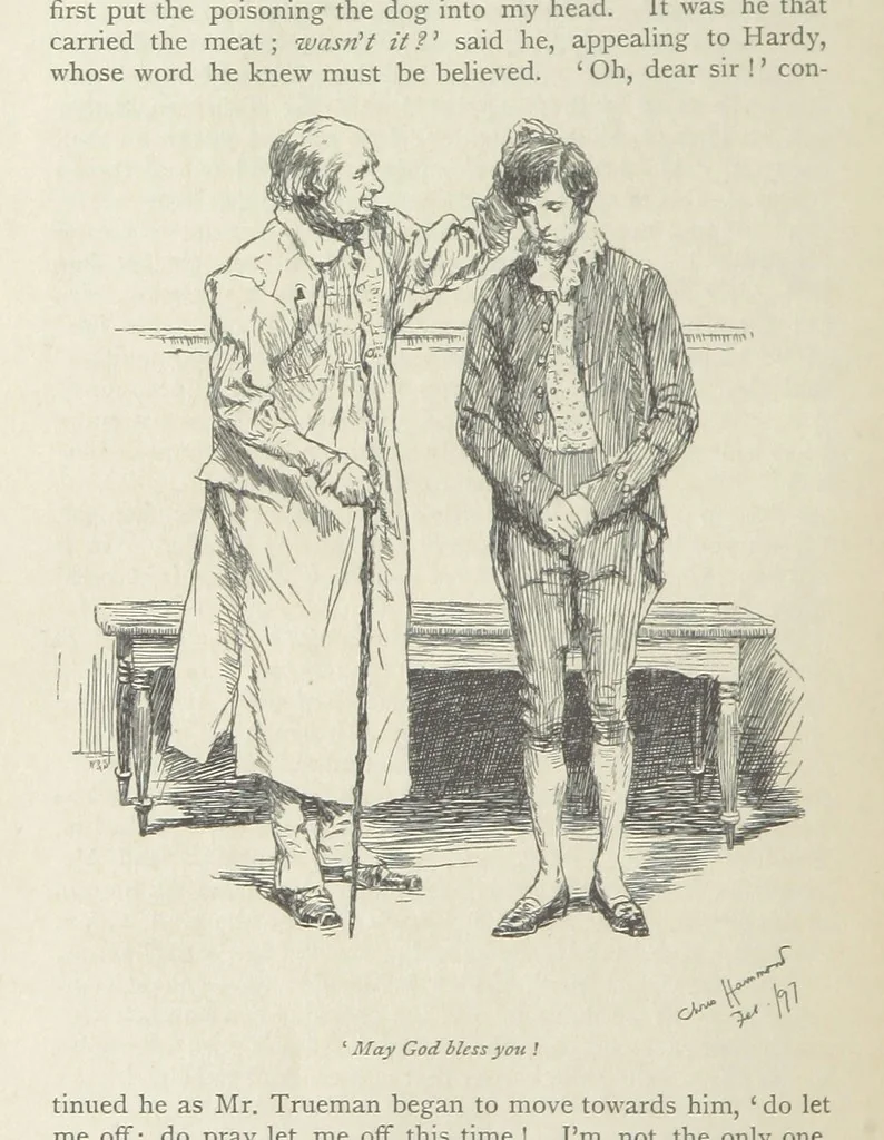 An illustration from The Parent's Assistant ... Illustrated by Chris. Hammond. With an introduction by Anne Thackeray Ritchie, 1897, leaf 472