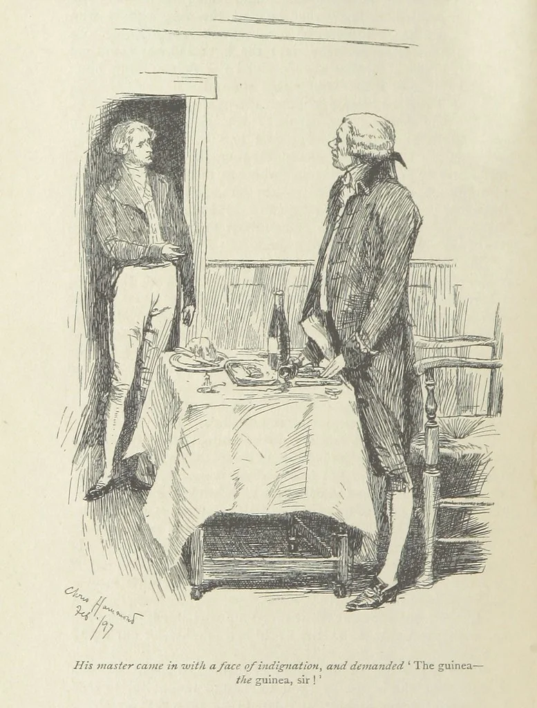 An illustration from The Parent's Assistant ... Illustrated by Chris. Hammond. With an introduction by Anne Thackeray Ritchie, 1897, leaf 488
