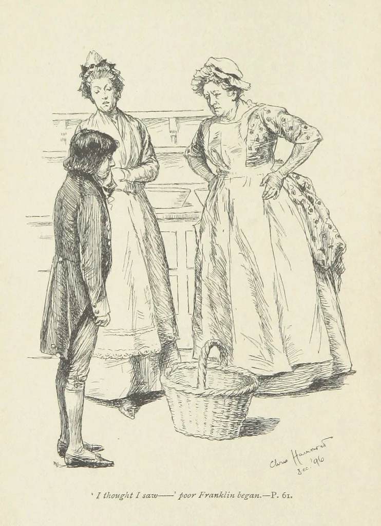 An illustration from The Parent's Assistant ... Illustrated by Chris. Hammond. With an introduction by Anne Thackeray Ritchie, 1897, leaf 8