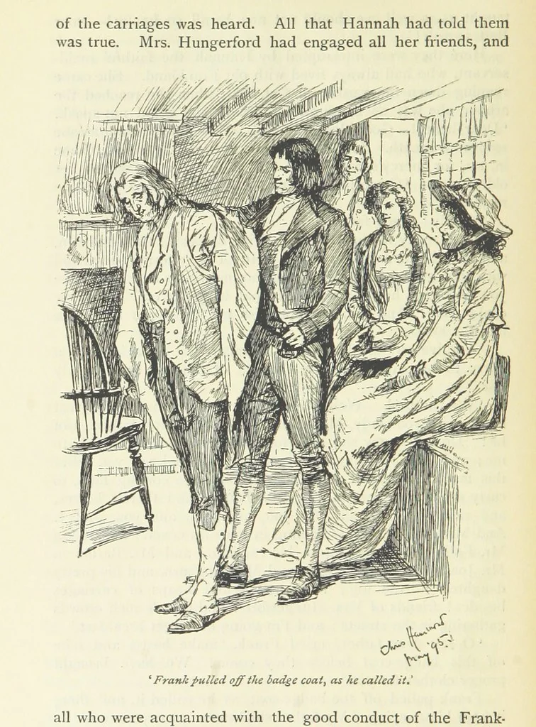 An illustration from Popular Tales ... Illustrated by ... C. Hammond. With an introduction by Anne Thackeray Ritchie, 1895, leaf 440
