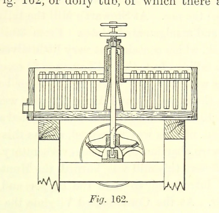 An illustration from The Metallurgy of Silver, Gold, and Mercury in the United States, 1887, leaf 451