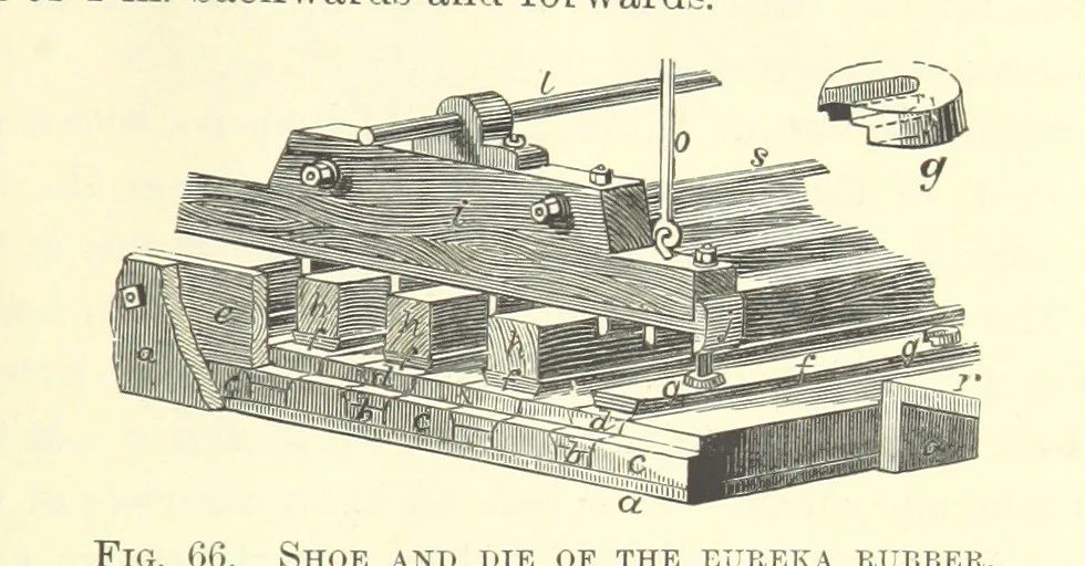 An illustration from The Metallurgy of Silver, Gold, and Mercury in the United States, 1887, leaf 123