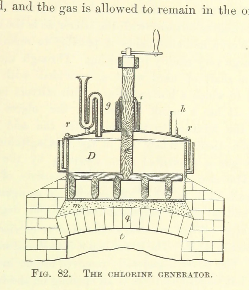 An illustration from The Metallurgy of Silver, Gold, and Mercury in the United States, 1887, leaf 237