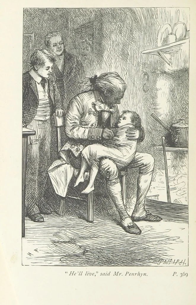 An illustration from The Young Squire: or, Peter and his Friends, 1872, leaf 396
