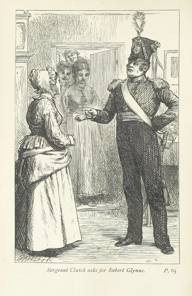 An illustration from The Young Squire: or, Peter and his Friends, 1872, leaf 82