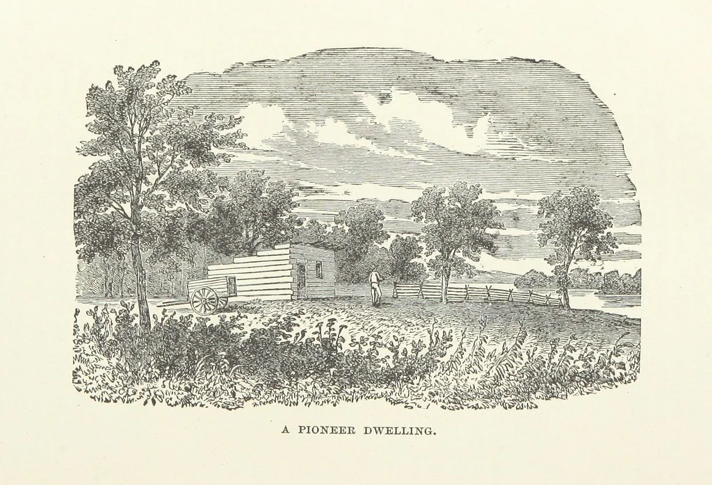 An illustration from History of Elkhart County, Indiana ... History of Indiana ... Illustrated, 1881, leaf 141