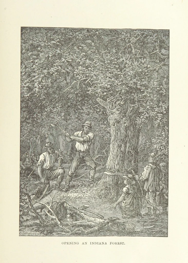 An illustration from History of Elkhart County, Indiana ... History of Indiana ... Illustrated, 1881, leaf 237