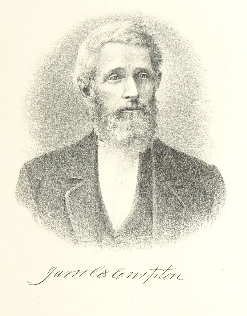 An illustration from History of Elkhart County, Indiana ... History of Indiana ... Illustrated, 1881, leaf 385
