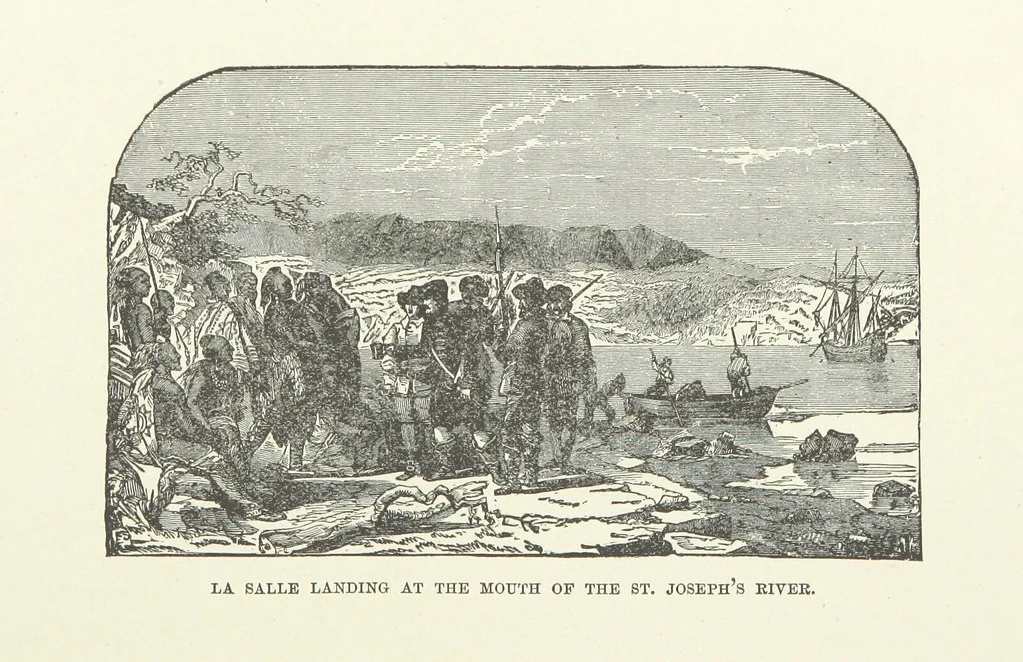 An illustration from History of Elkhart County, Indiana ... History of Indiana ... Illustrated, 1881, leaf 45