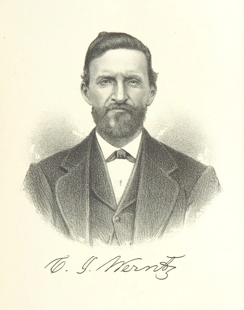 An illustration from History of Elkhart County, Indiana ... History of Indiana ... Illustrated, 1881, leaf 755