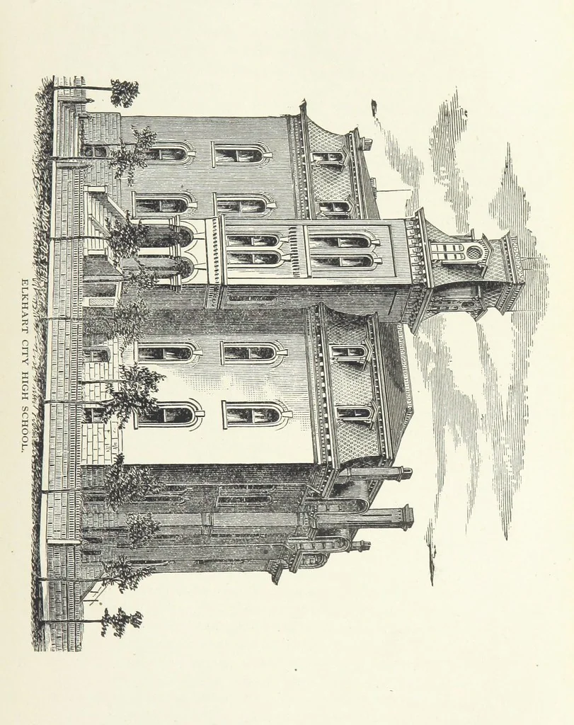 An illustration from History of Elkhart County, Indiana ... History of Indiana ... Illustrated, 1881, leaf 791