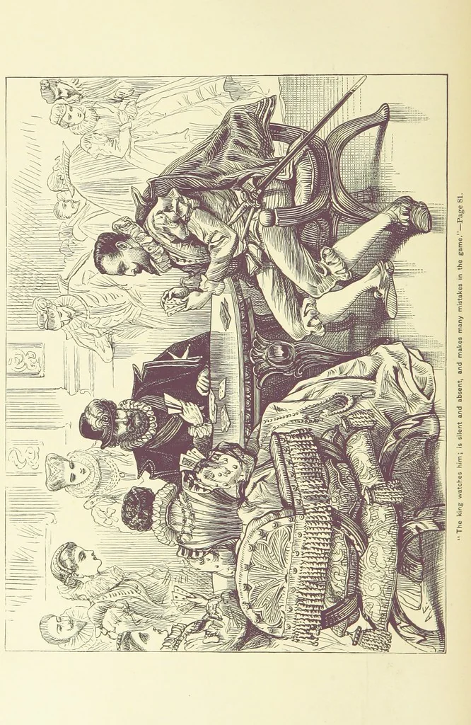 An illustration from Old Court Life in France ... New edition, with ... illustration, etc, 1886, leaf 108