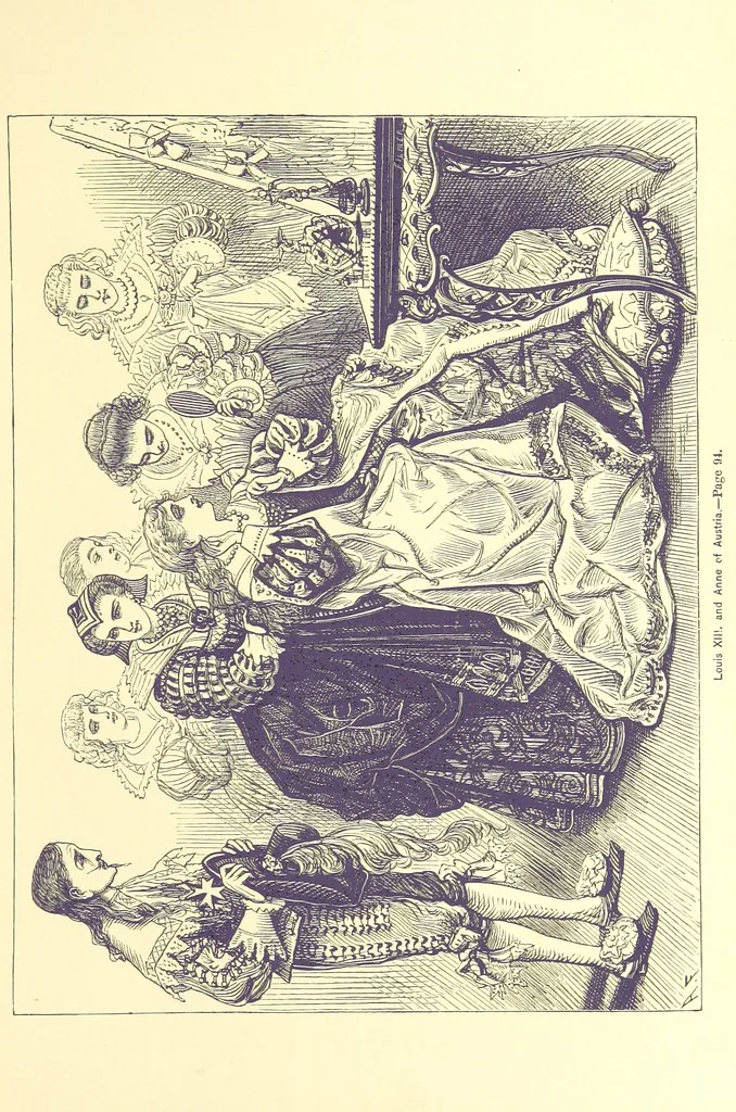 An illustration from Old Court Life in France ... New edition, with ... illustration, etc, 1886, leaf 123