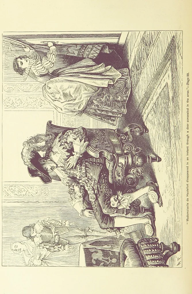 An illustration from Old Court Life in France ... New edition, with ... illustration, etc, 1886, leaf 130