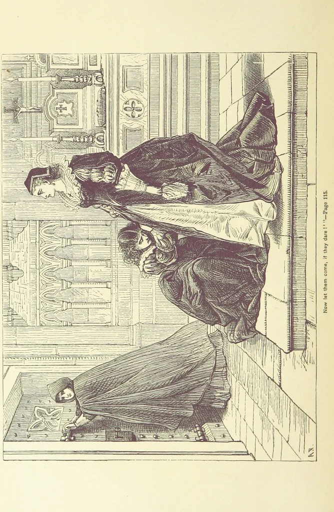 An illustration from Old Court Life in France ... New edition, with ... illustration, etc, 1886, leaf 150