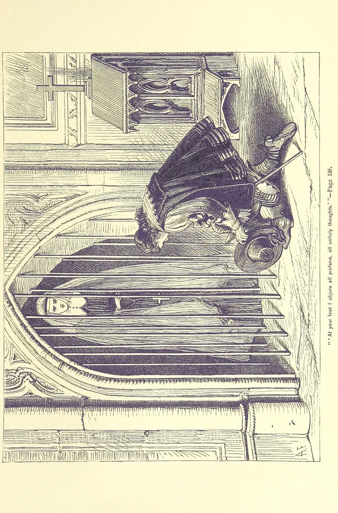 An illustration from Old Court Life in France ... New edition, with ... illustration, etc, 1886, leaf 177