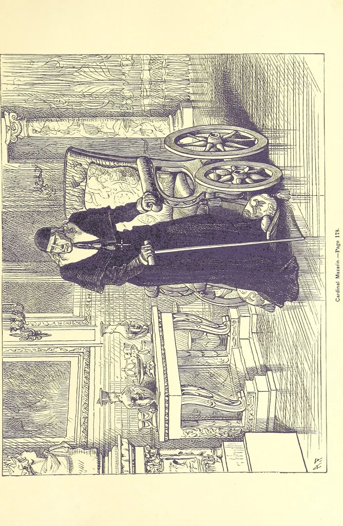 An illustration from Old Court Life in France ... New edition, with ... illustration, etc, 1886, leaf 223