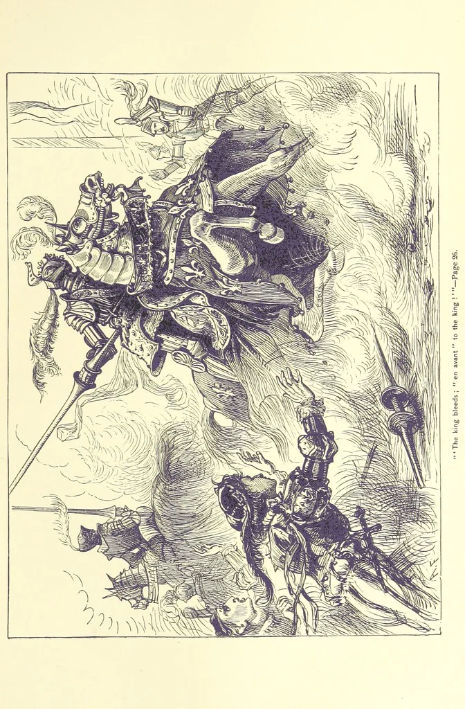 An illustration from Old Court Life in France ... New edition, with ... illustration, etc, 1886, leaf 41