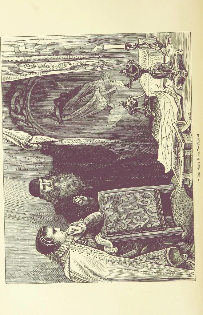 An illustration from Old Court Life in France ... New edition, with ... illustration, etc, 1886, leaf 58