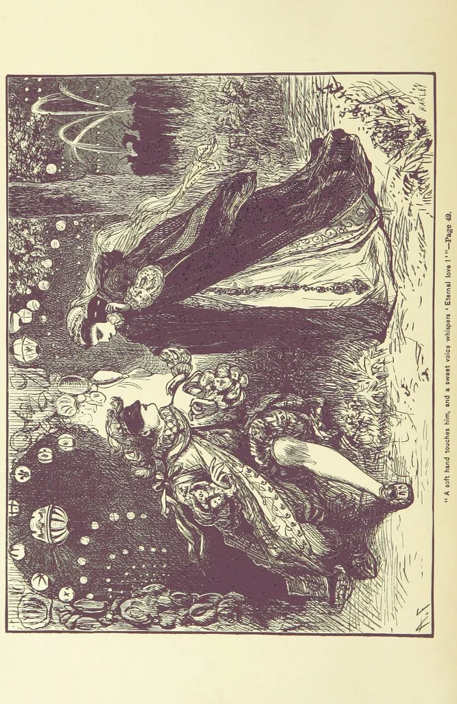 An illustration from Old Court Life in France ... New edition, with ... illustration, etc, 1886, leaf 68