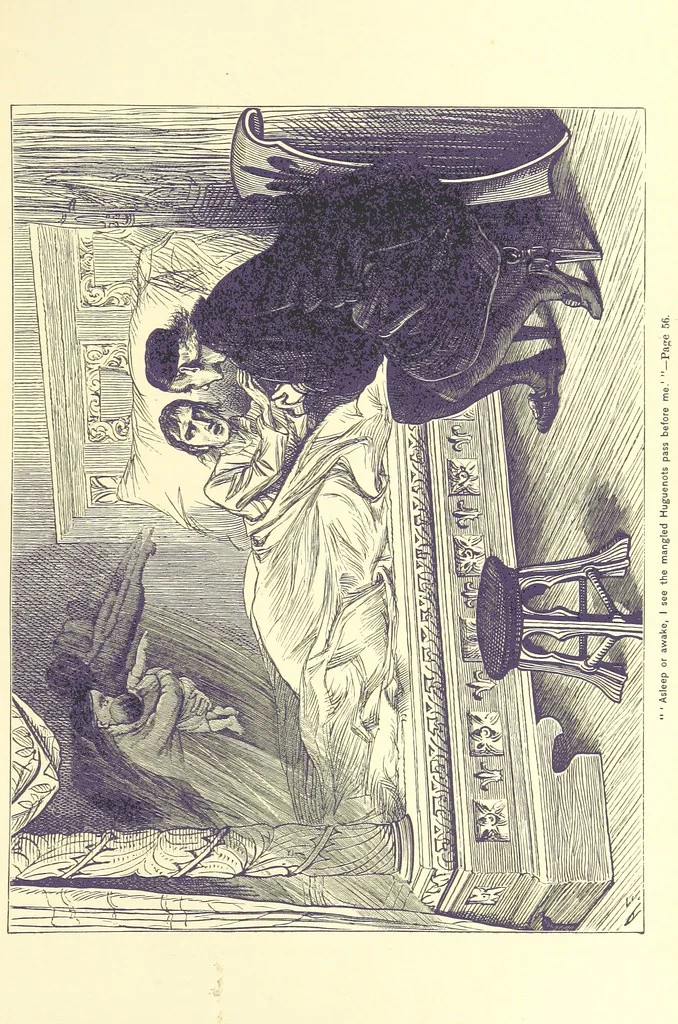 An illustration from Old Court Life in France ... New edition, with ... illustration, etc, 1886, leaf 77