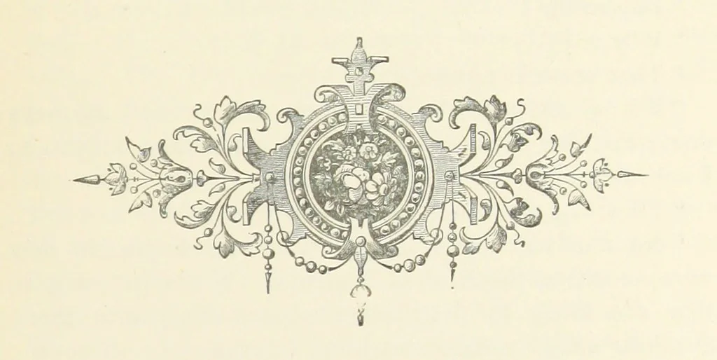 An illustration from A Woman's Hand. [A novel, 1884, leaf 407