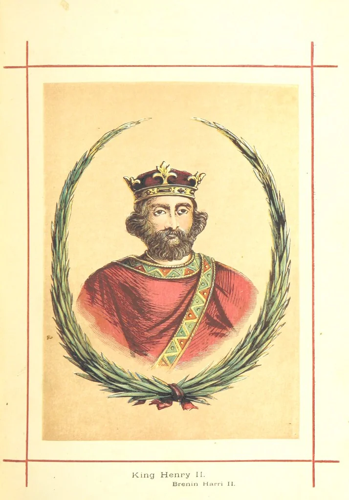 An illustration from Hanes Prydain Fawr: o'r cyfnod boreuaf hyd yr amser presenol, etc. [With plates, 1875, leaf 105