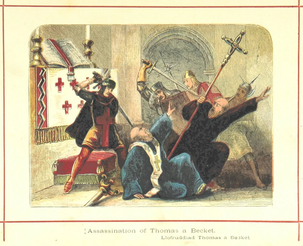An illustration from Hanes Prydain Fawr: o'r cyfnod boreuaf hyd yr amser presenol, etc. [With plates, 1875, leaf 125
